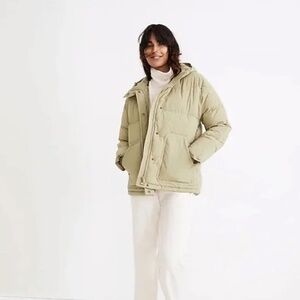 Madewell Tokyo Puffer, Ash, Medium